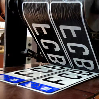 Custom License Plate Reflective Film Car License Plate Reflective Sheeting