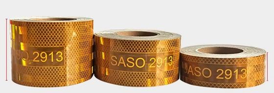 2'' 3'' 4'' *50m E13 SASO2913 Conspicuous Tape Reflective Sticker For Saudi Arabia Middle East