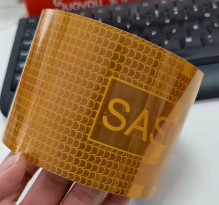 SASO 2913 反射ステッカー PET 反射テープ 安全標識 警告 カー トラック トラック トラック 装飾用 配件