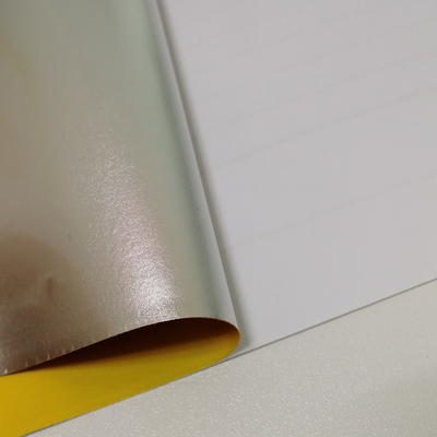 Glass Beads Engineering Reflective Sheeting For Traffic Signs Strong Adhesive