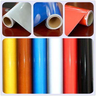 Glass Beads Engineering Reflective Sheeting For Traffic Signs Strong Adhesive