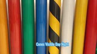 RA2 交通バリアコーンスリーブ標識用ガラスビーズ自己粘着反射テープステッカー